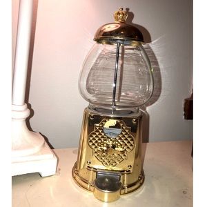 Vintage Juicy Couture Gold Gum-ball Machine